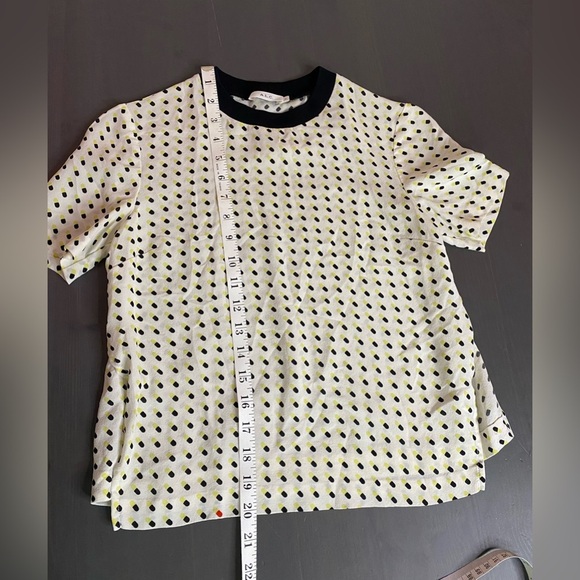 A.L.C. Silk Polkadot Printed Top - Picture 7 of 7